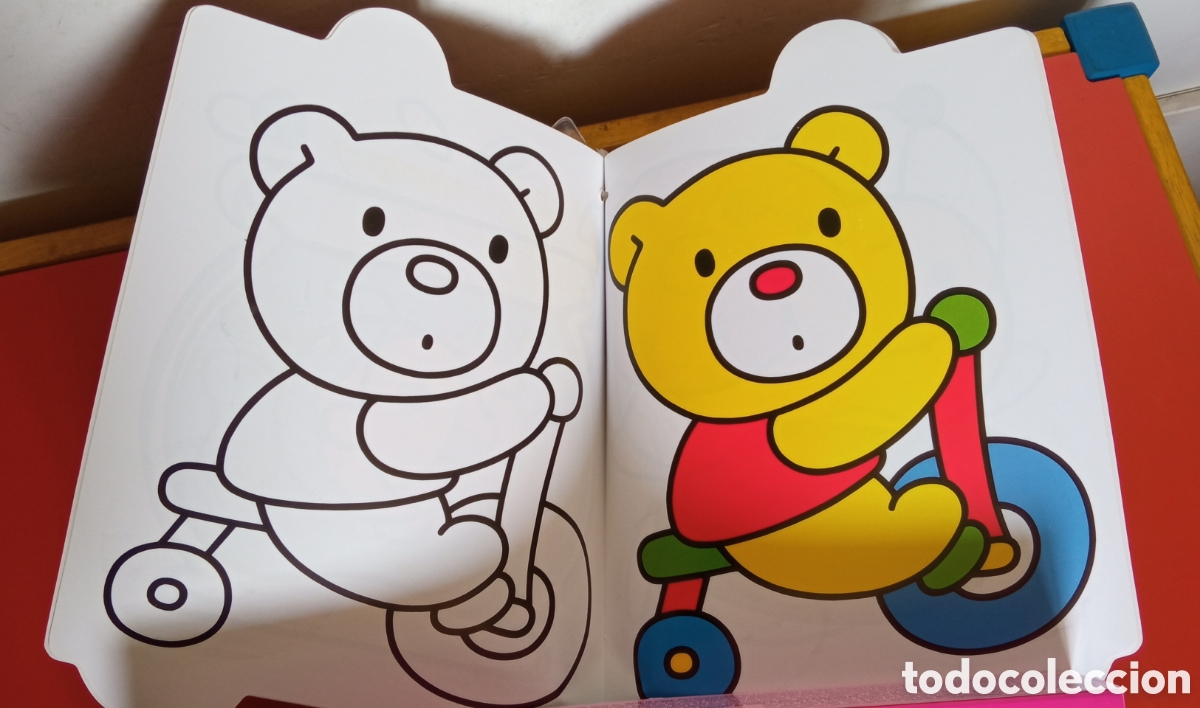 Juegos educativos: LIBRO DE BAMB&Uacute; COLOREAR CERAS.TODOLIBRO 90S.NUEVO. - Foto 2