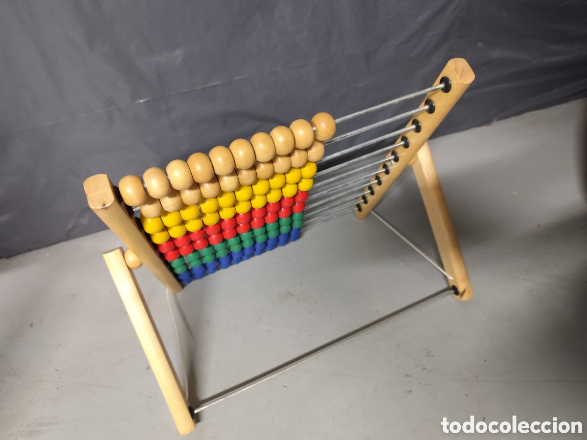 Juegos educativos: Abaco de Madera. Juguete Infantil Bolas - Foto 2