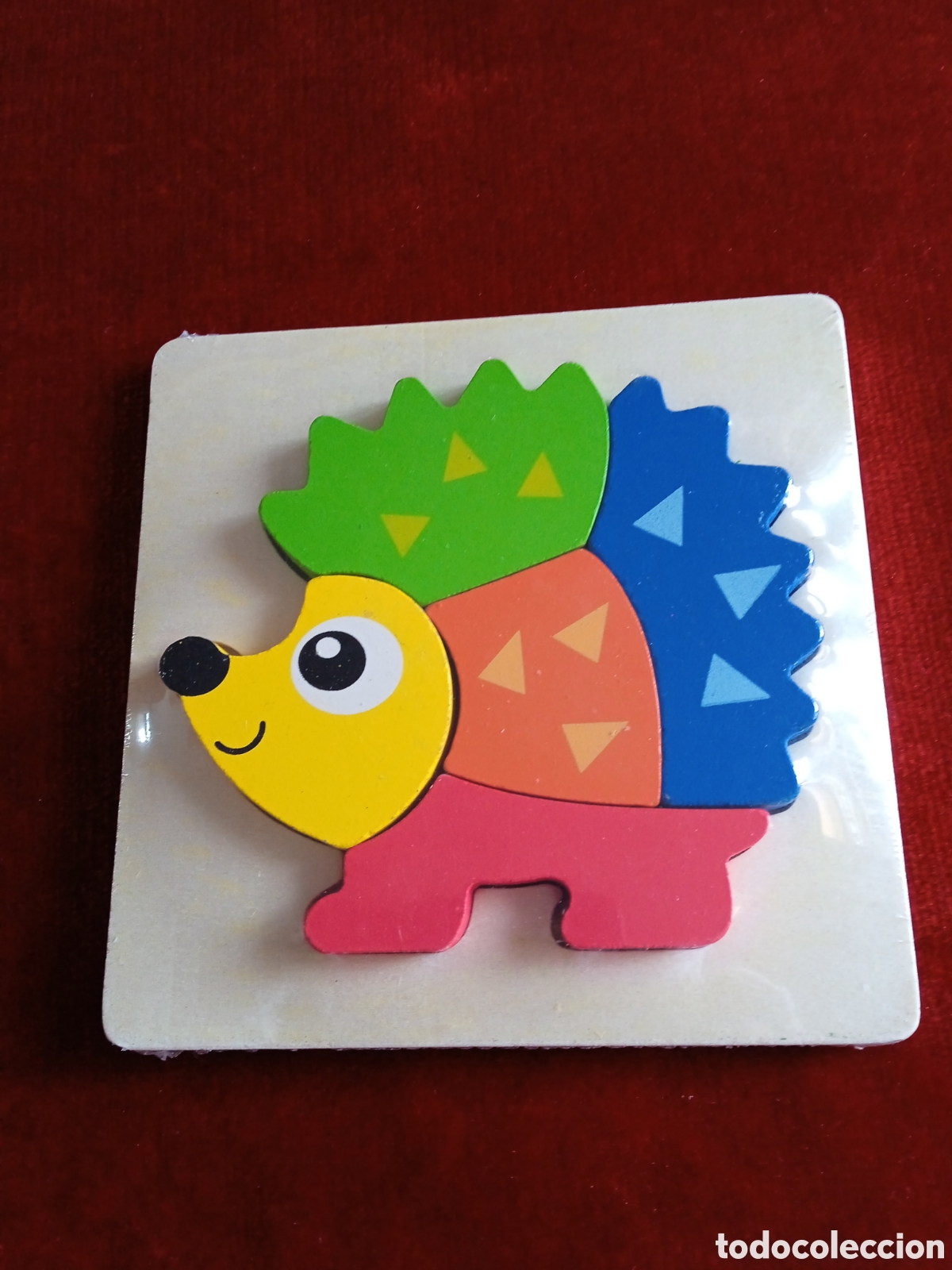 Juegos educativos: Play tive puzzle de madera, Ad&oacute;ptame erizo. - Foto 3