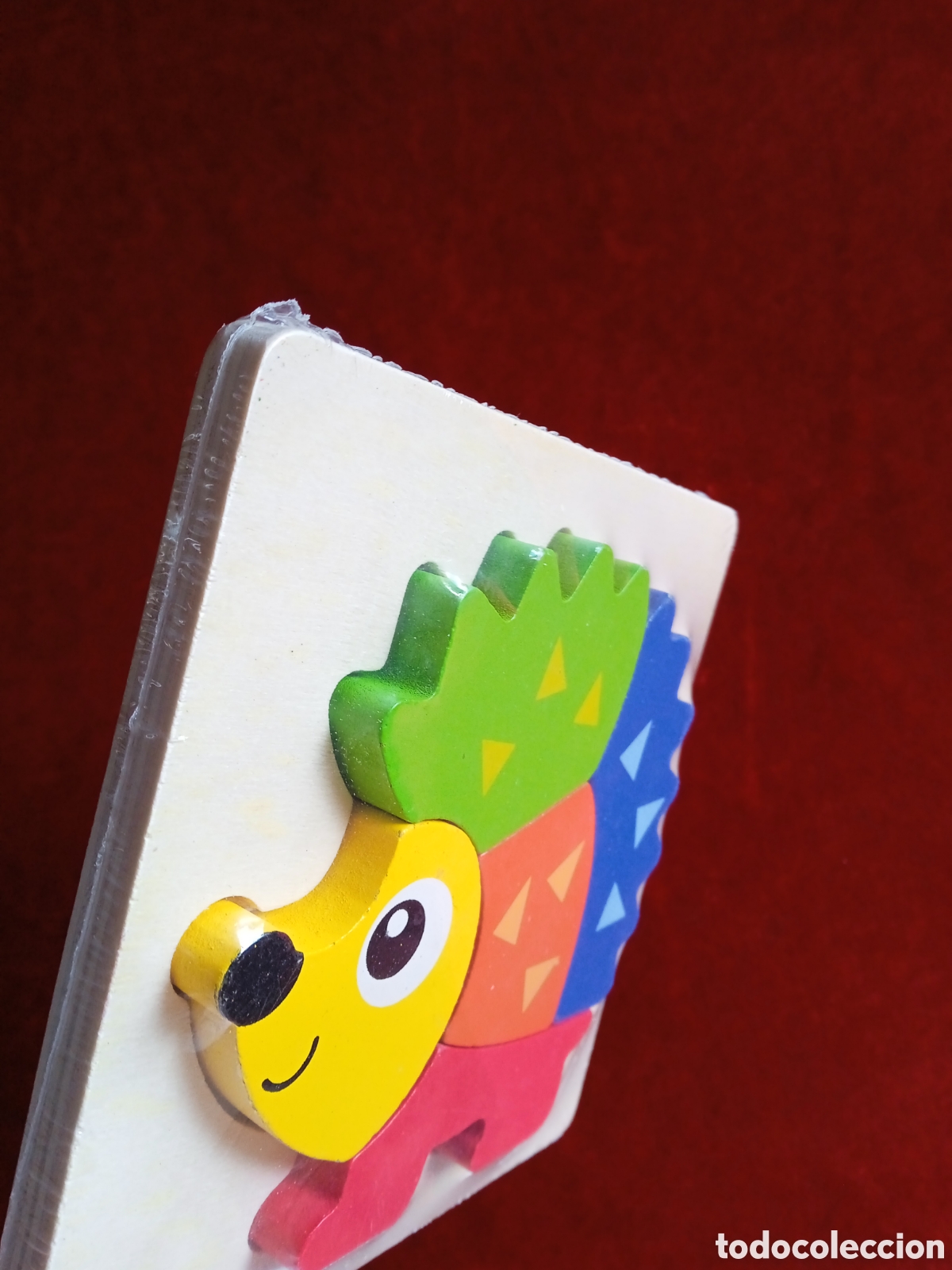 Juegos educativos: Play tive puzzle de madera, Ad&oacute;ptame erizo. - Foto 4