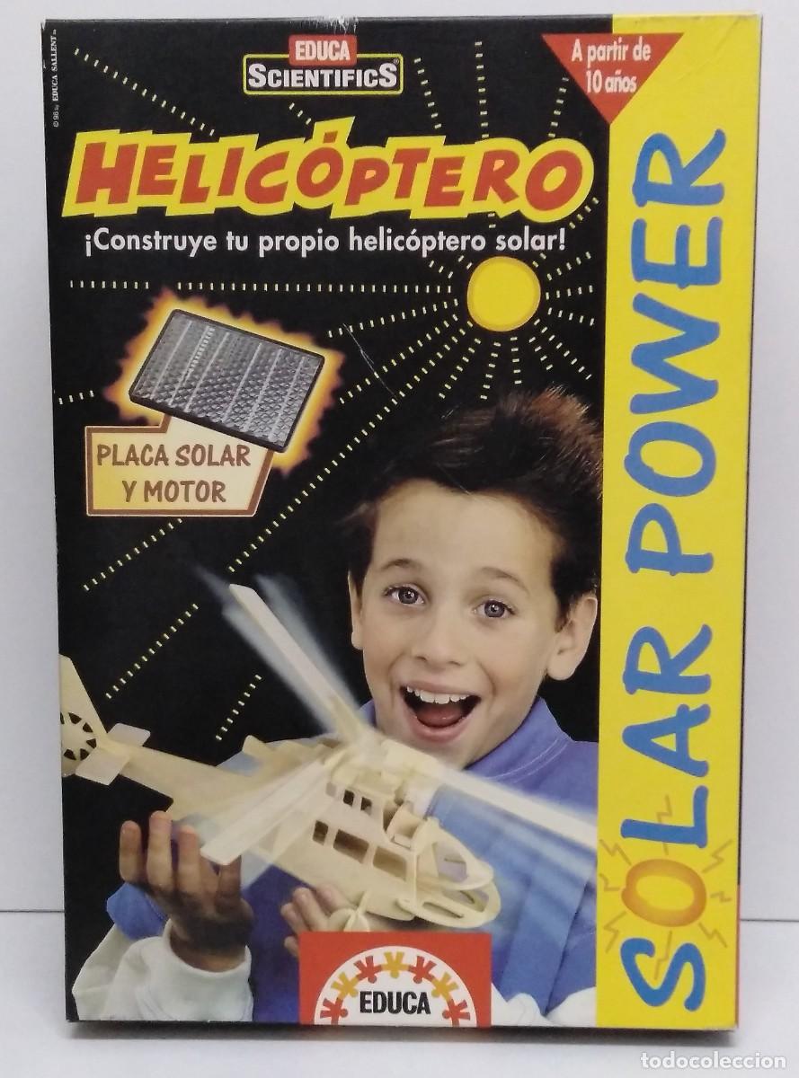 Juegos educativos: Helic&oacute;ptero. Educa Scientifics. Solar Power. - Foto 1