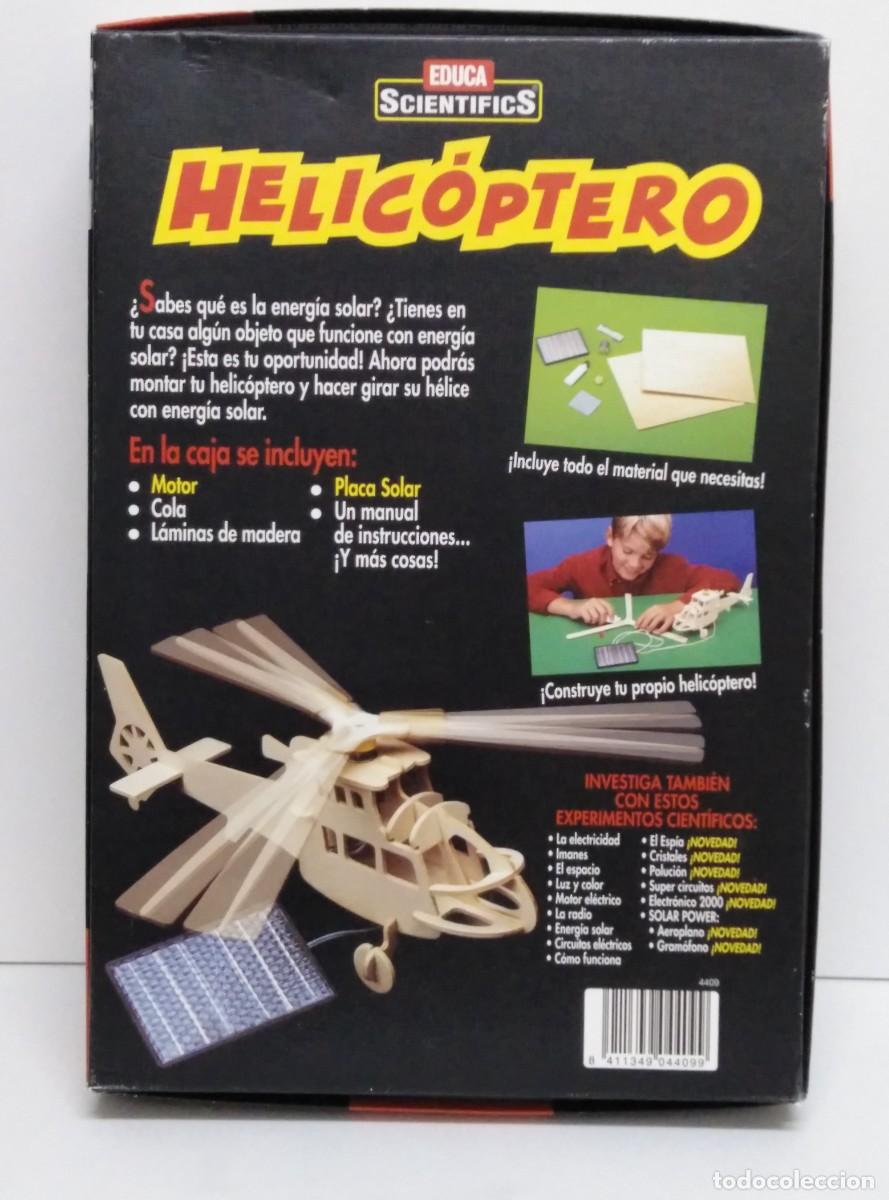 Juegos educativos: Helic&oacute;ptero. Educa Scientifics. Solar Power. - Foto 2