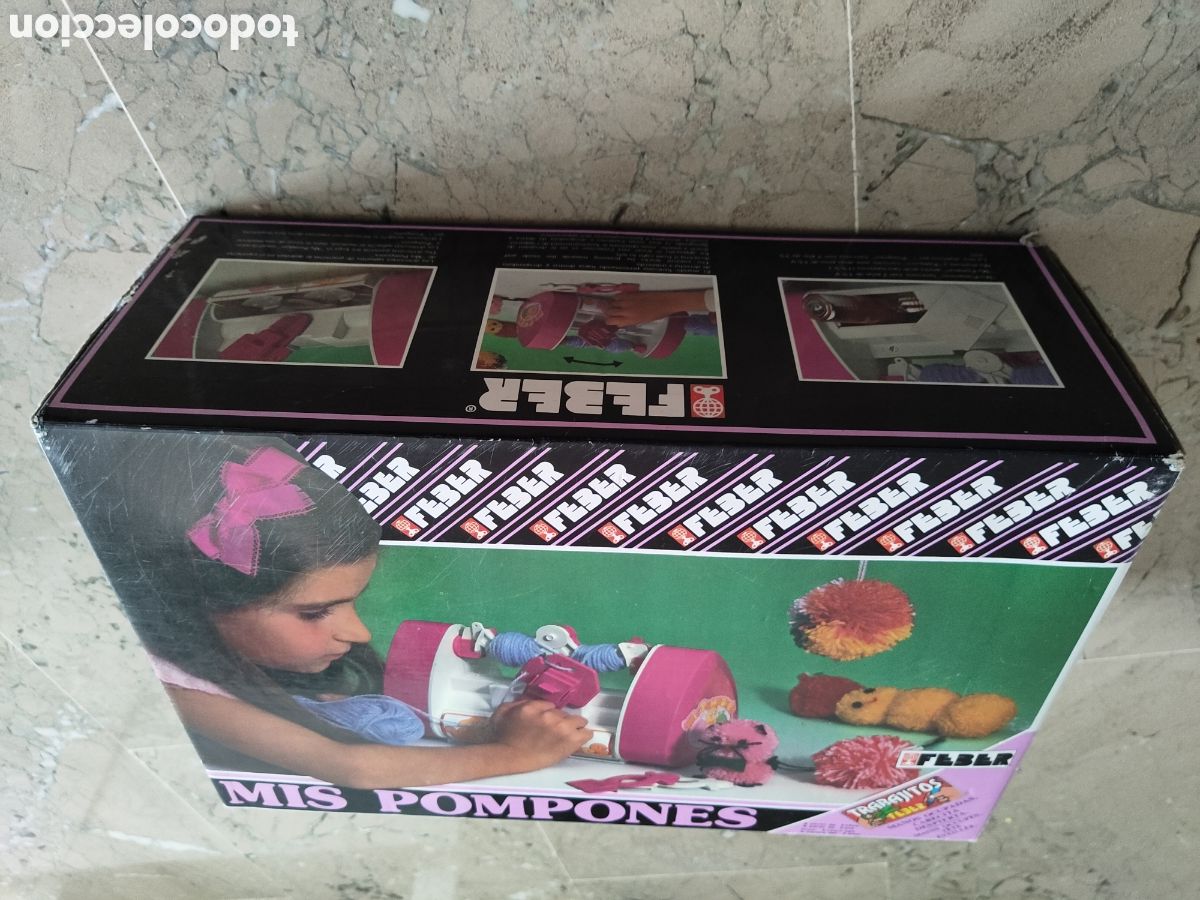 Juegos educativos: Mis Pompones FEBER. A&Ntilde;OS 80 - Foto 3