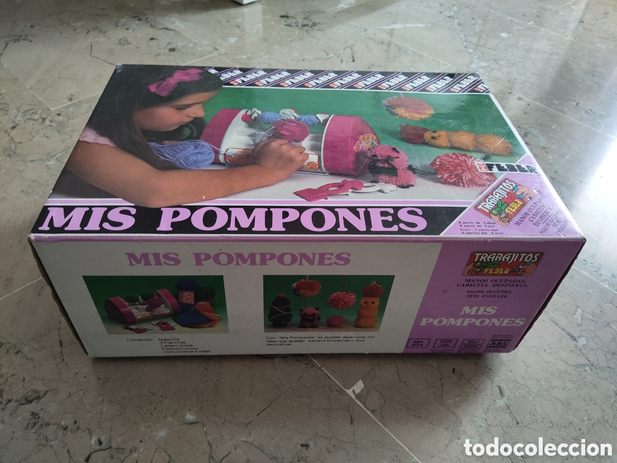 Juegos educativos: Mis Pompones FEBER. A&Ntilde;OS 80 - Foto 6