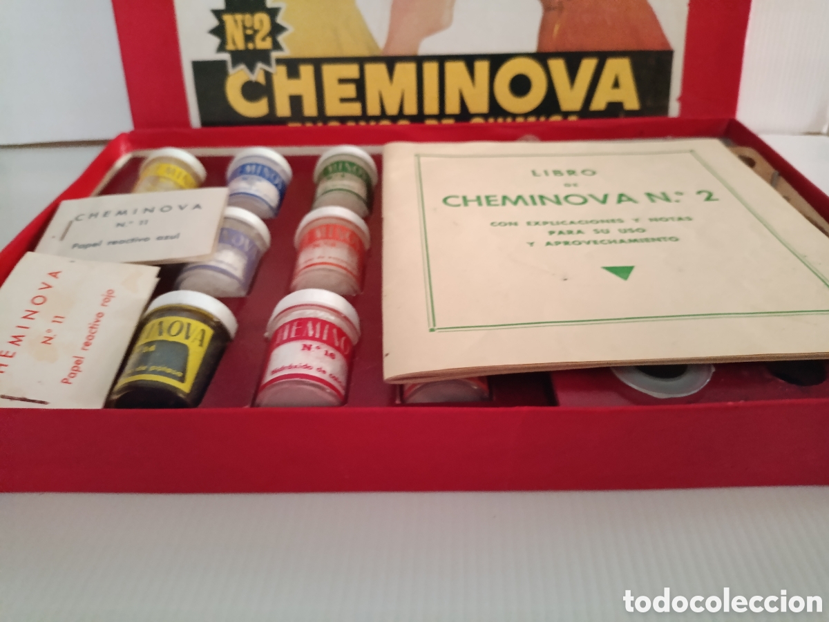 Juegos educativos: Antiguo Juego de mesa CHEMINOVA N&uacute;m 2 - Foto 2