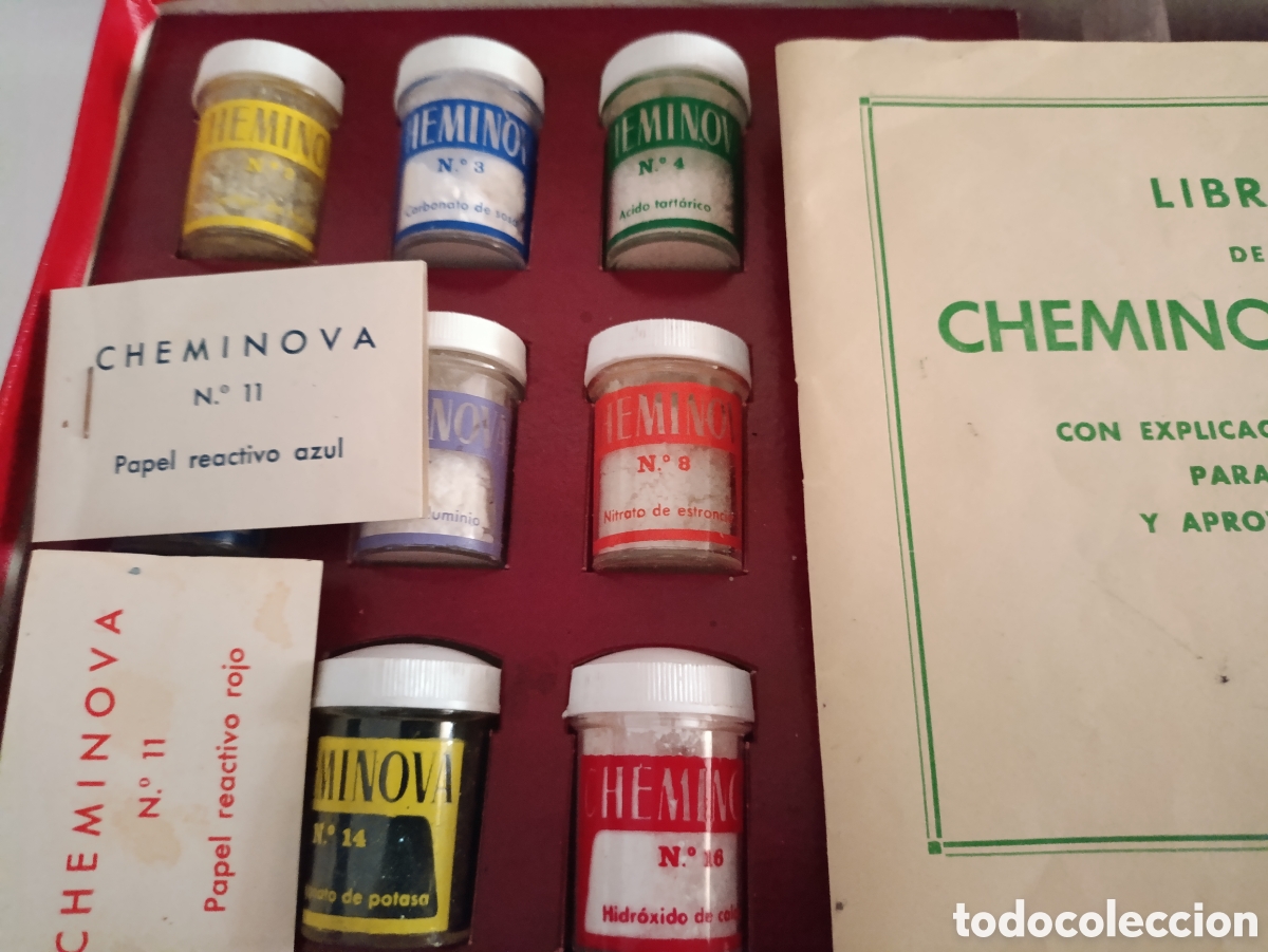 Juegos educativos: Antiguo Juego de mesa CHEMINOVA N&uacute;m 2 - Foto 3