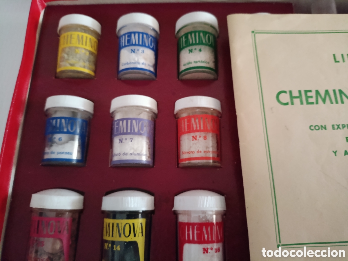 Juegos educativos: Antiguo Juego de mesa CHEMINOVA N&uacute;m 2 - Foto 4