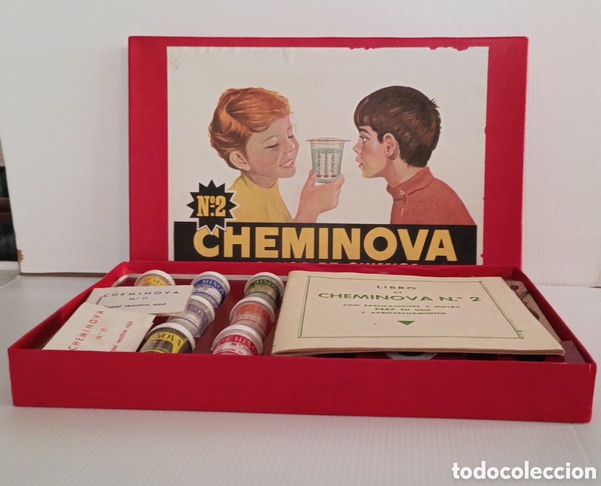 Juegos educativos: Antiguo Juego de mesa CHEMINOVA N&uacute;m 2 - Foto 1