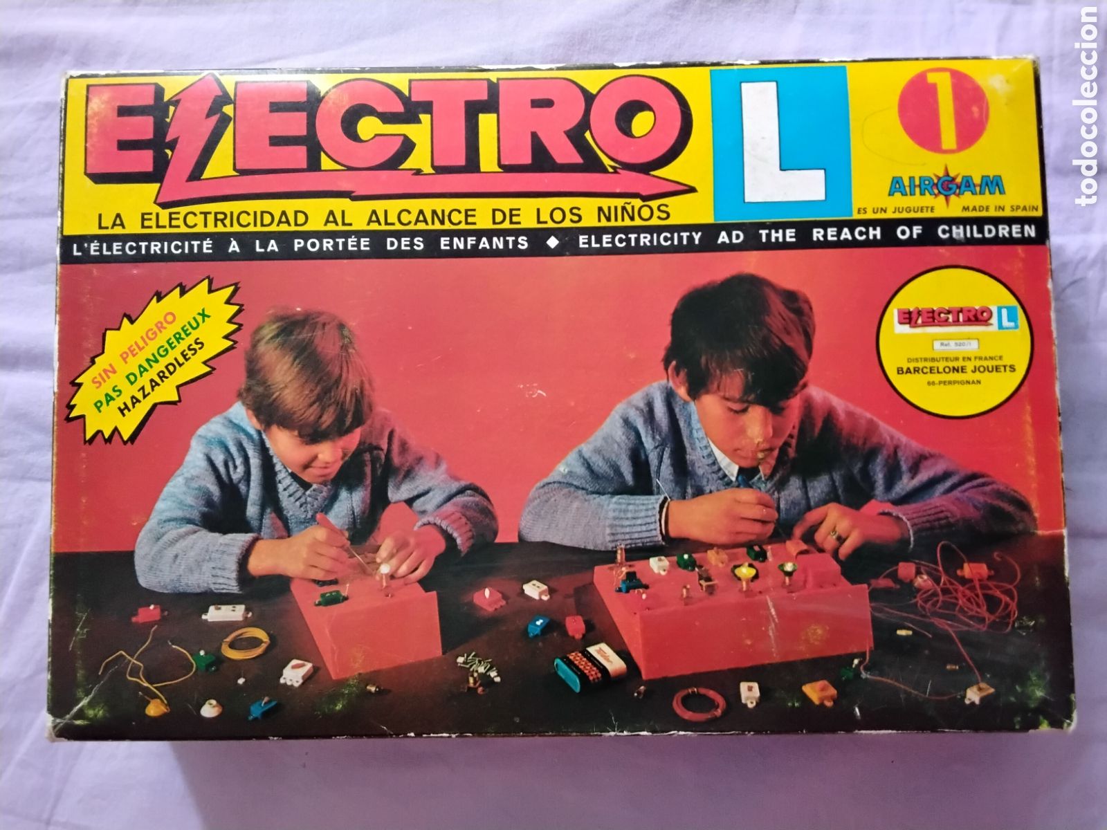 Juegos educativos: ELECTRO L n&uacute;mero 1 Airgam - Foto 1