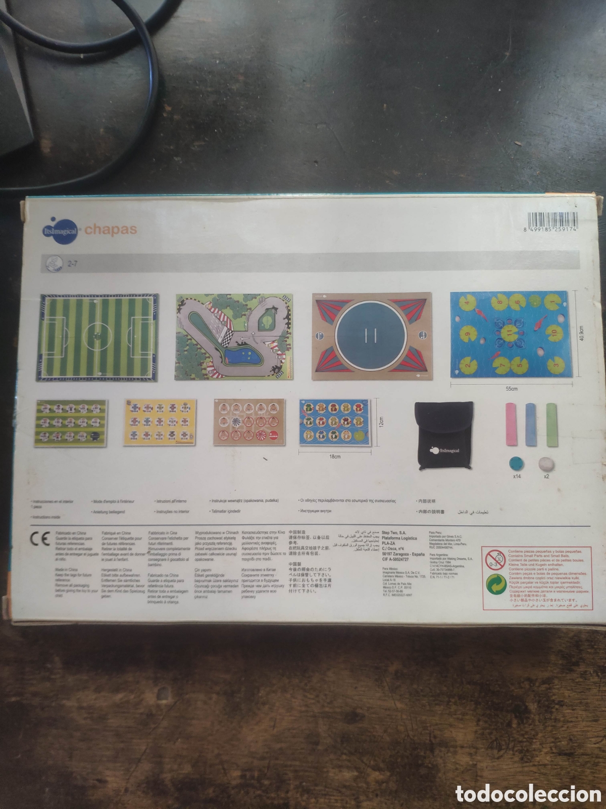 Juegos educativos: Juego de Chapas de Imaginarium - Foto 2