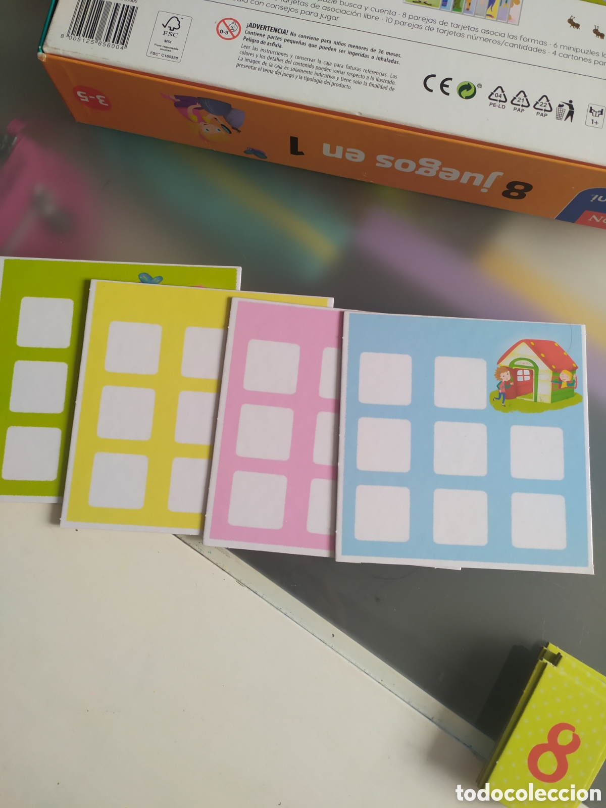 Juegos educativos: Clementoni. 8 juegos en 2 - Foto 5