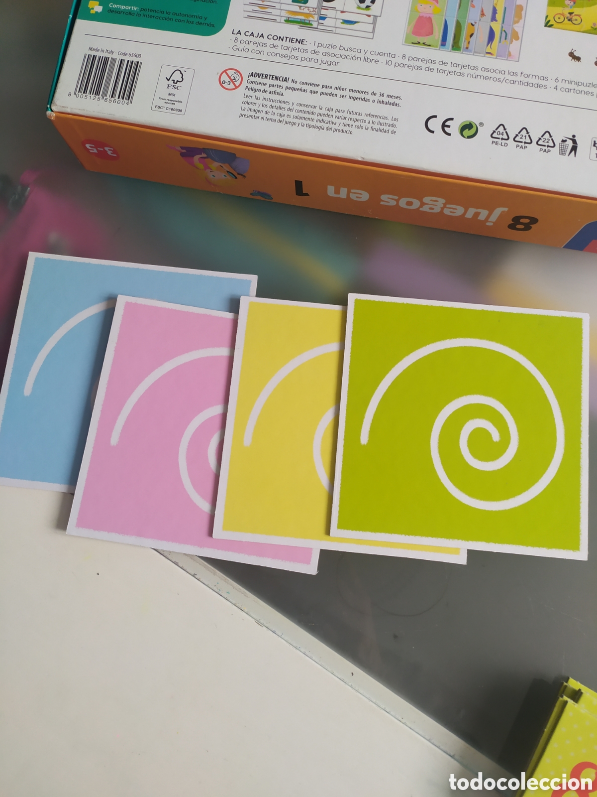 Juegos educativos: Clementoni. 8 juegos en 2 - Foto 6
