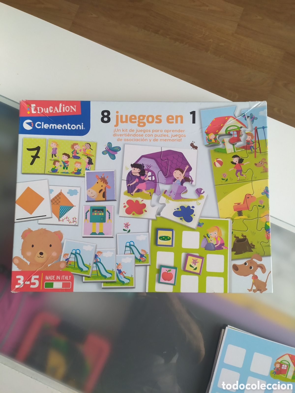Juegos educativos: Clementoni. 8 juegos en 2 - Foto 1