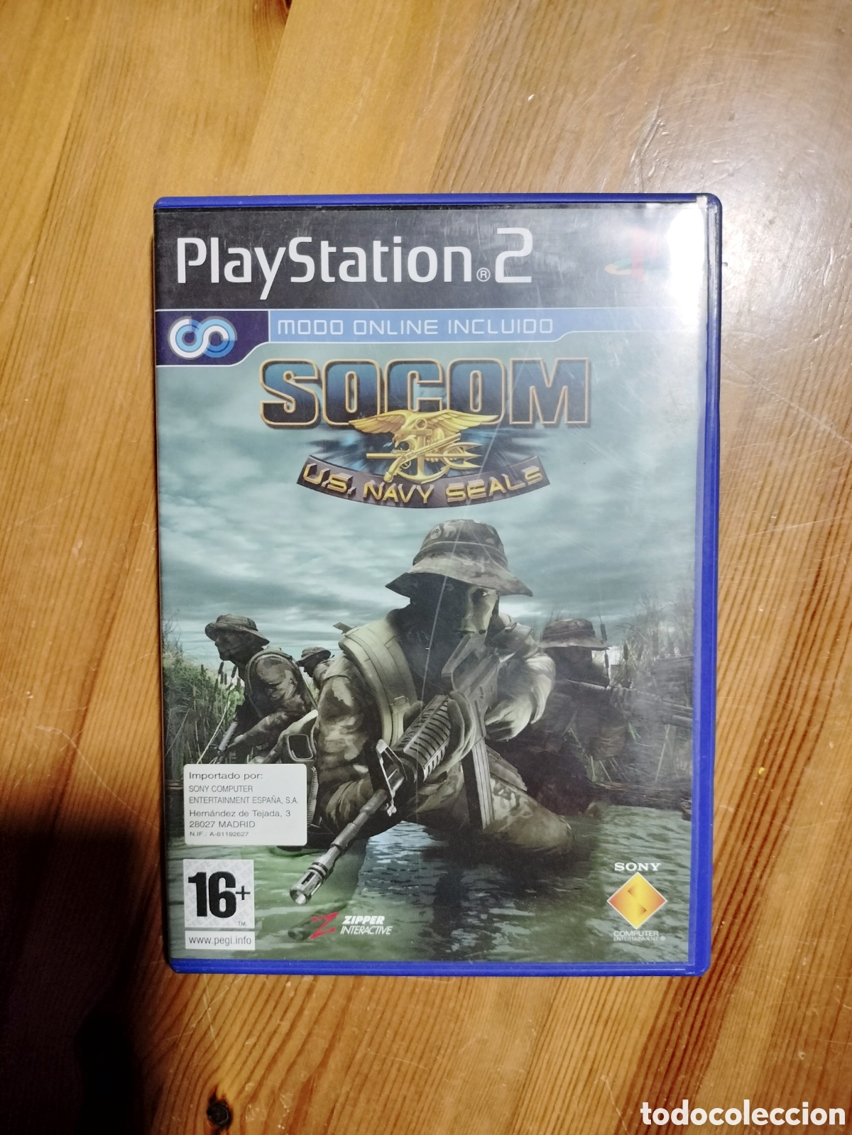 Juegos educativos: juego socom ps2 y manual - Foto 1