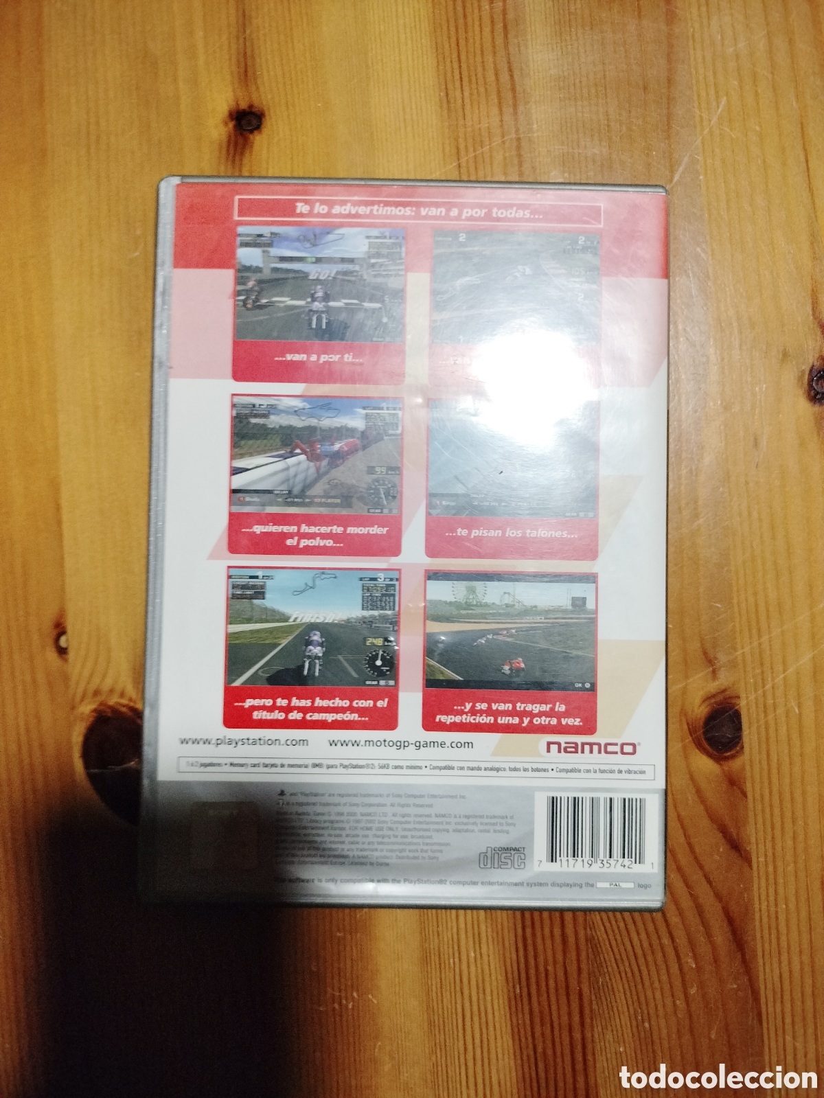 Juegos educativos: car&aacute;tula y manual moto GP ps2 - Foto 2