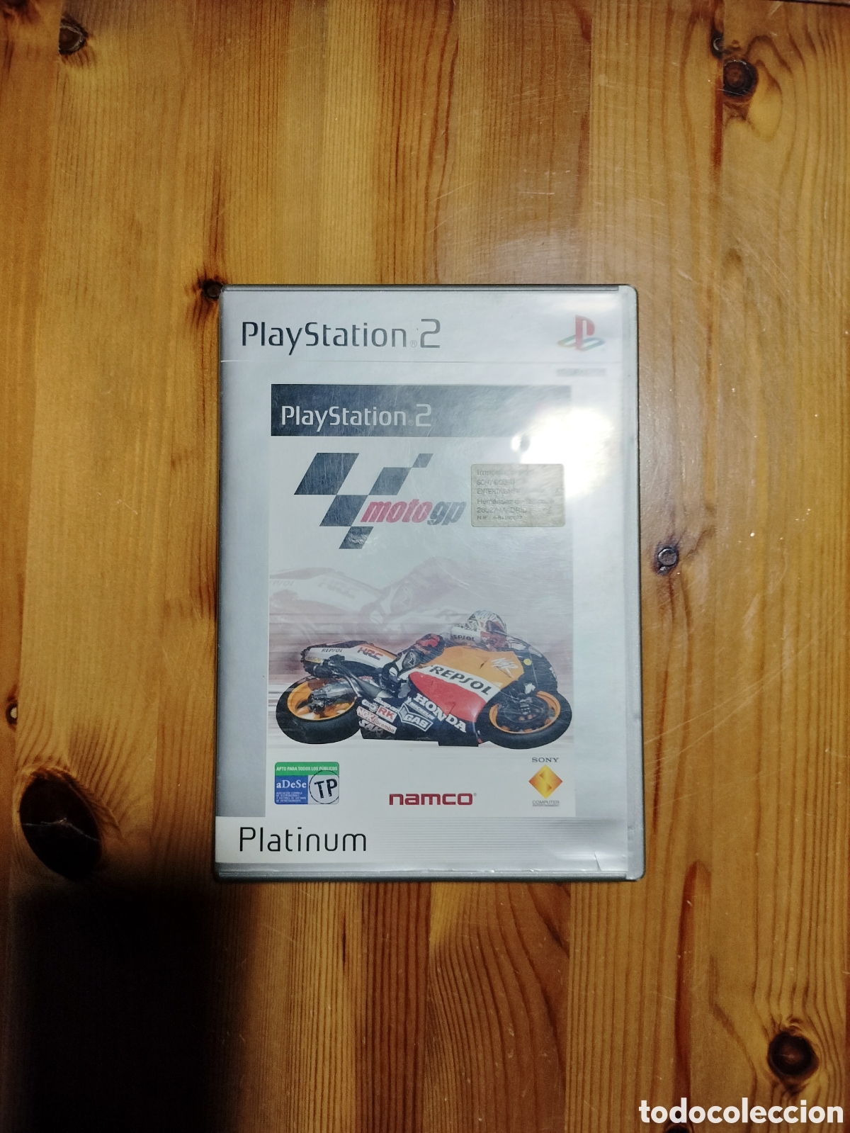 Juegos educativos: car&aacute;tula y manual moto GP ps2 - Foto 1
