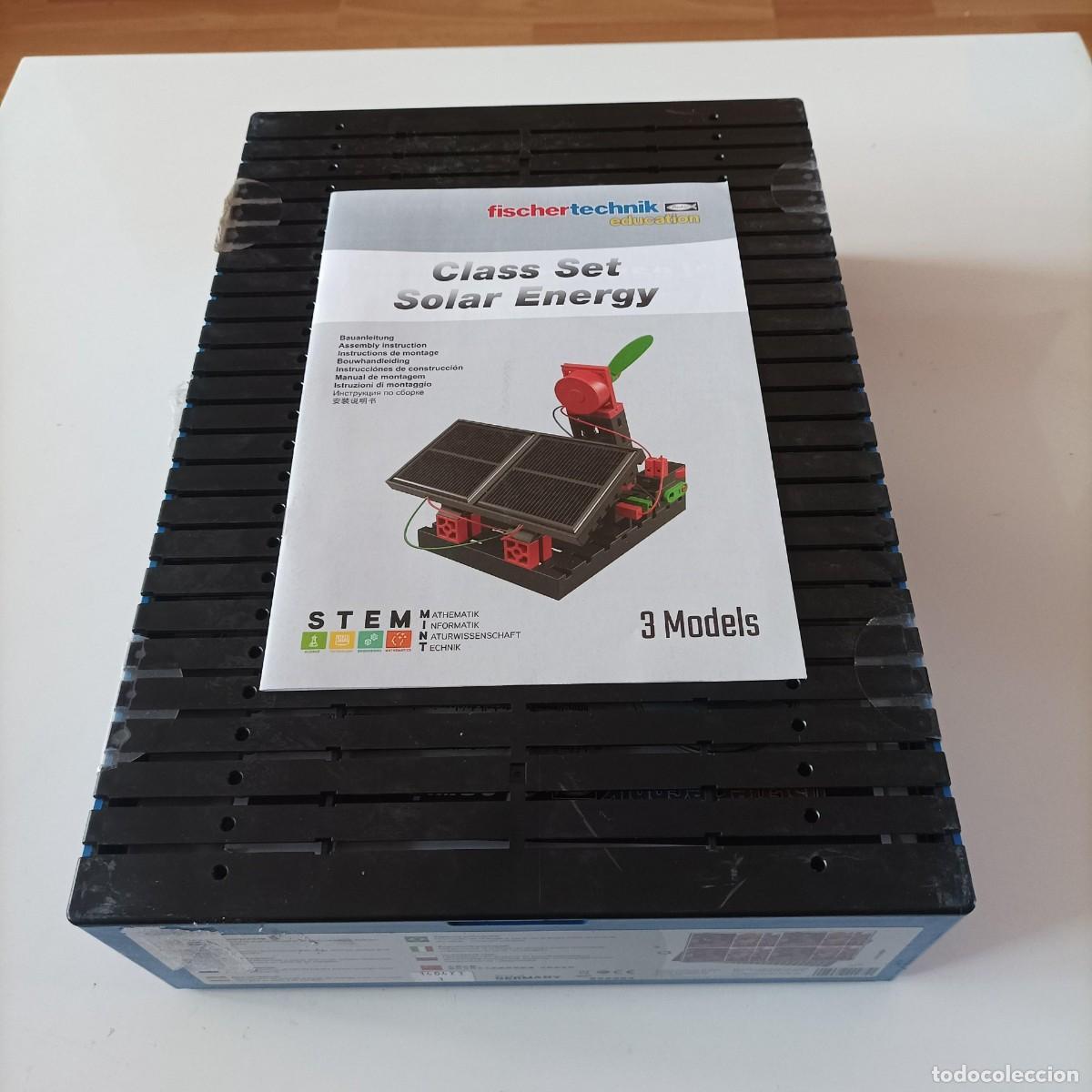 Juegos educativos: Fischertechnik Set de Class Energ&iacute;a Solar, Negro REF 559894. NUEVO - Foto 1
