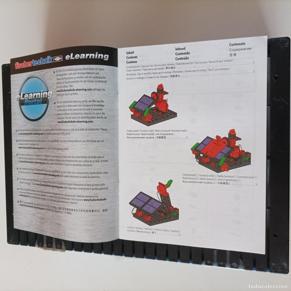 Juegos educativos: Fischertechnik Set de Class Energ&iacute;a Solar, Negro REF 559894. NUEVO - Foto 3