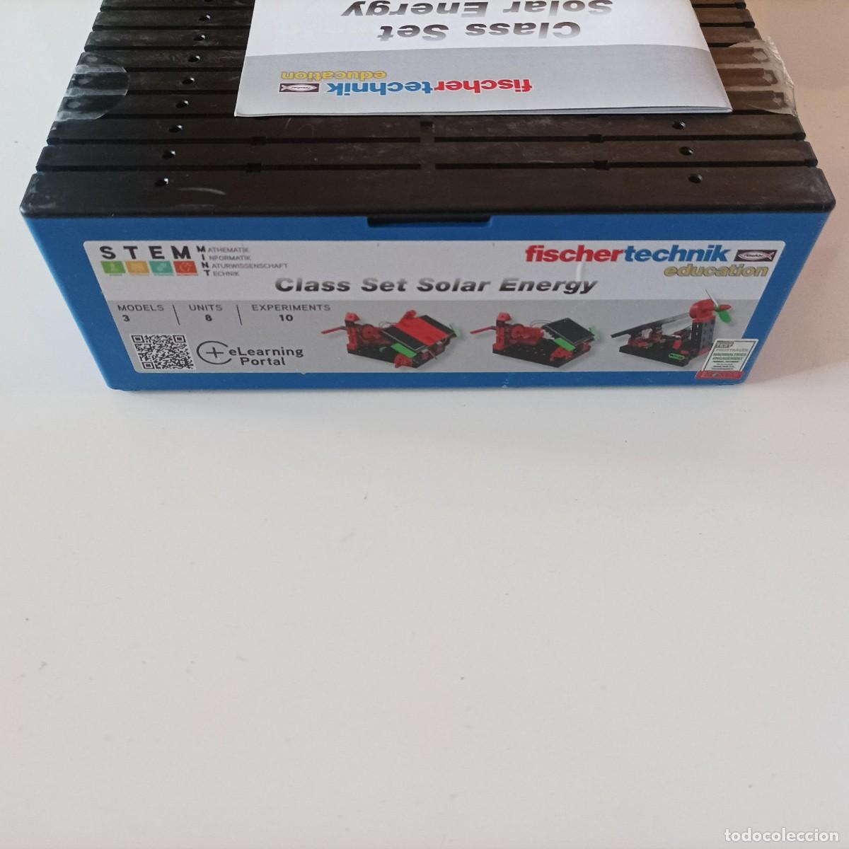 Juegos educativos: Fischertechnik Set de Class Energ&iacute;a Solar, Negro REF 559894. NUEVO - Foto 5
