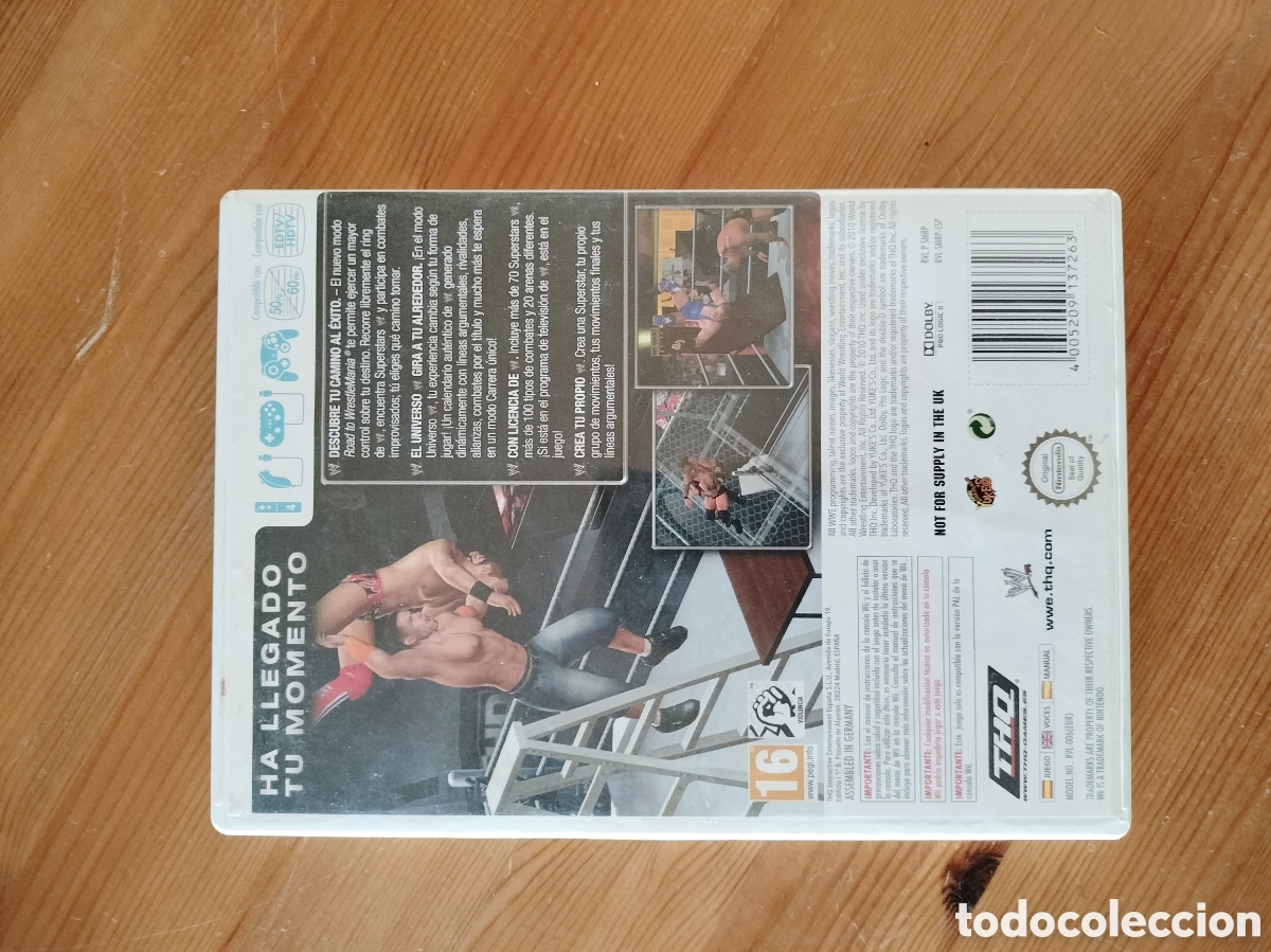 Juegos educativos: juego wii smack down 2011 - Foto 2