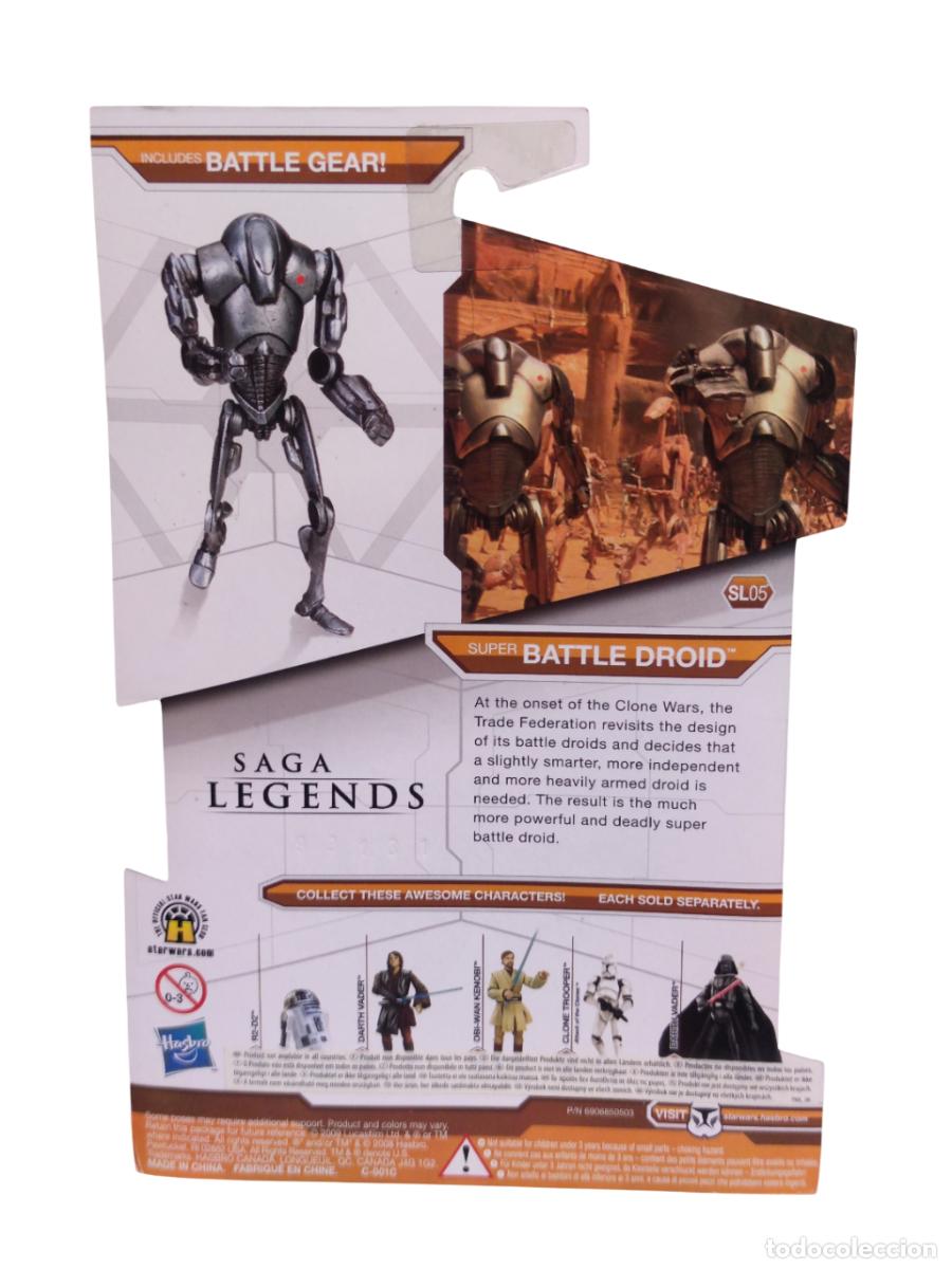 Juegos educativos: STAR WARS Battle Droid Saga Legends de Hasbro - Foto 2