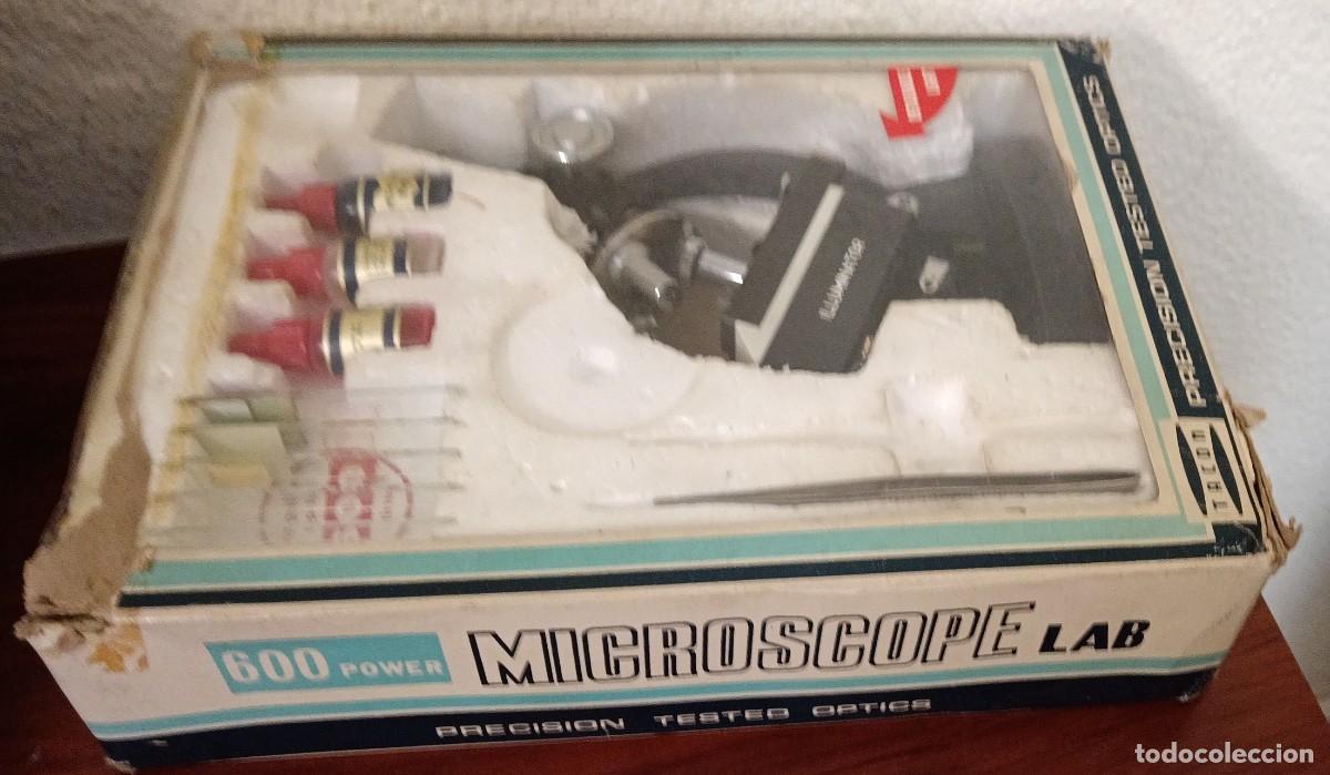 Juegos educativos: MICROSCOPIO MICROSCOPE LAB PRECISION TESTED OPTICS TACON EN CAJA - Foto 5