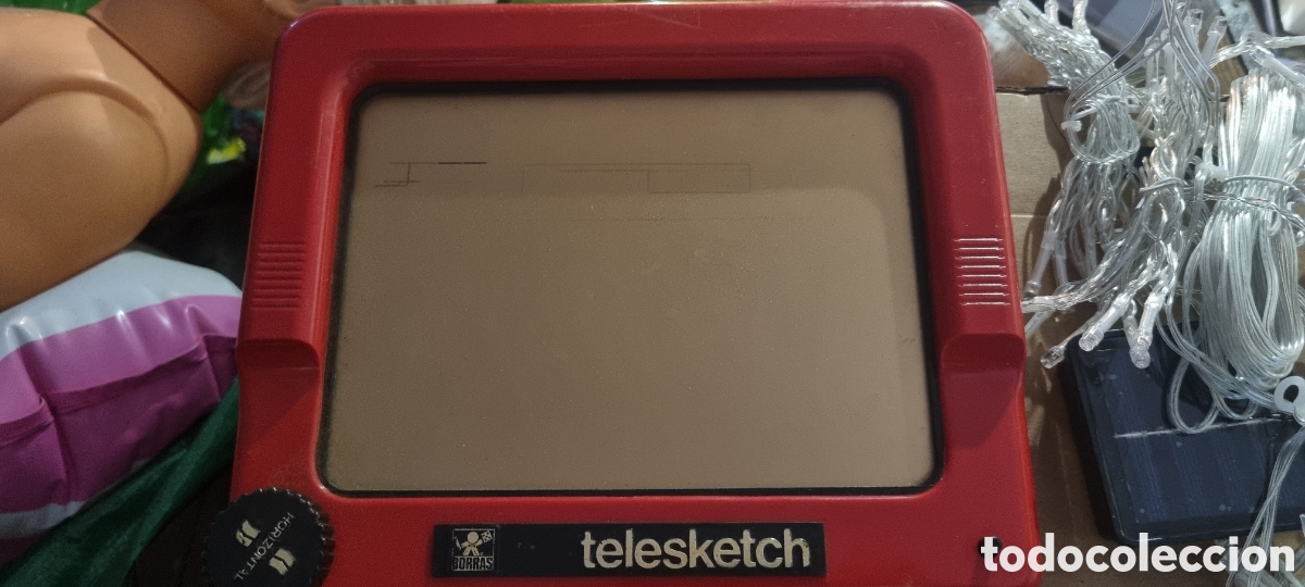 Juegos educativos: Telesketch Borr&aacute;s antiguo original - Foto 1