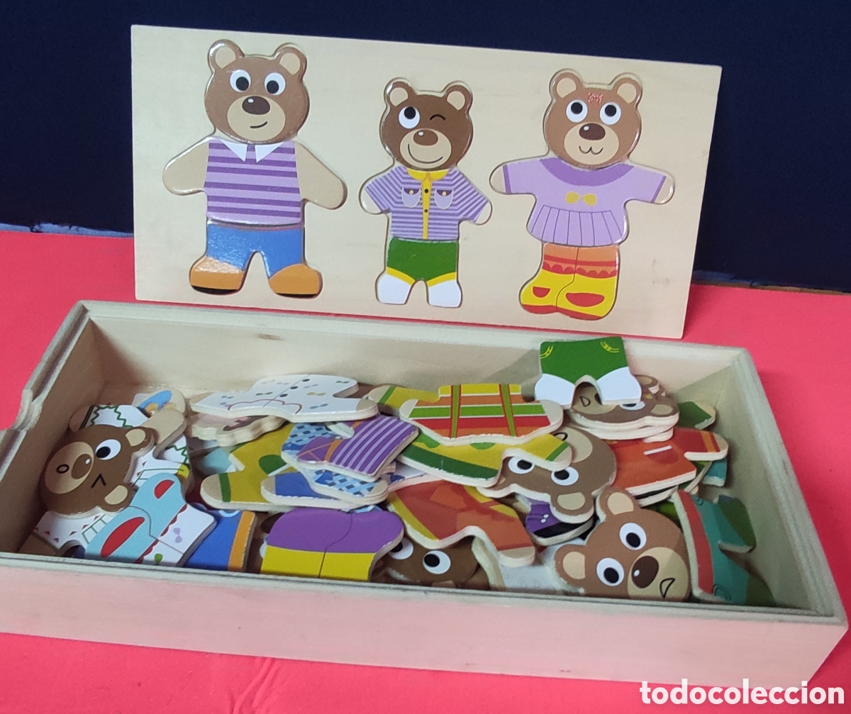 Juegos educativos: Rompecabezas de madera - Foto 1