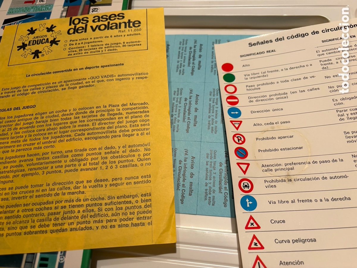 Juegos educativos: Juego Los Ases del Volante de Educa completo - Foto 5