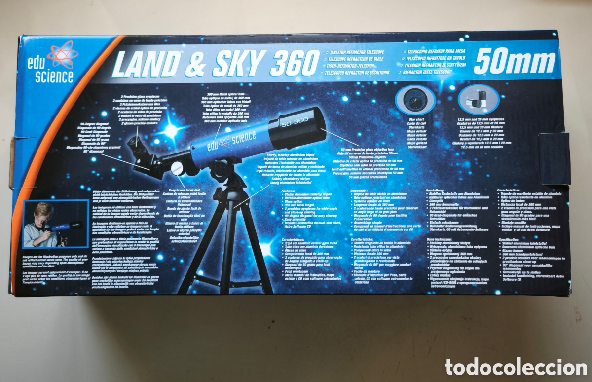 Juegos educativos: LAND & SKY 360 TABLETOP REFRACTOR TELESCOPE - Foto 2