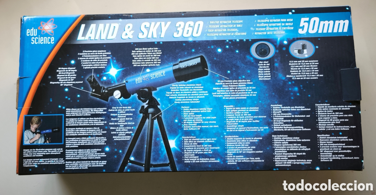 Juegos educativos: LAND & SKY 360 TABLETOP REFRACTOR TELESCOPE - Foto 3