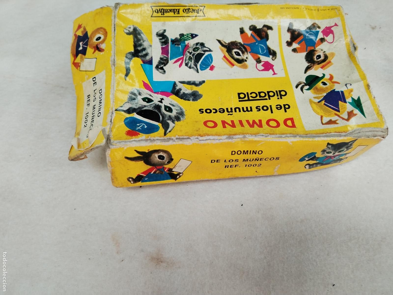Juegos educativos: domino de los mu&ntilde;ecos, didacta, 1968 - c187 - Foto 2