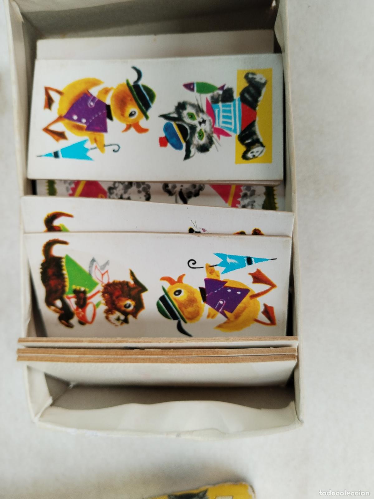 Juegos educativos: domino de los mu&ntilde;ecos, didacta, 1968 - c187 - Foto 3
