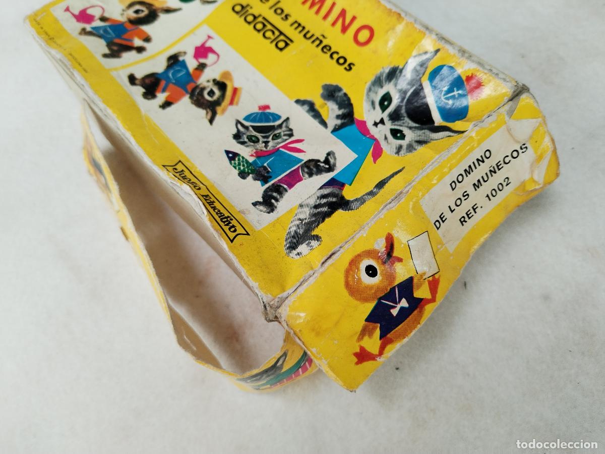 Juegos educativos: domino de los mu&ntilde;ecos, didacta, 1968 - c187 - Foto 4