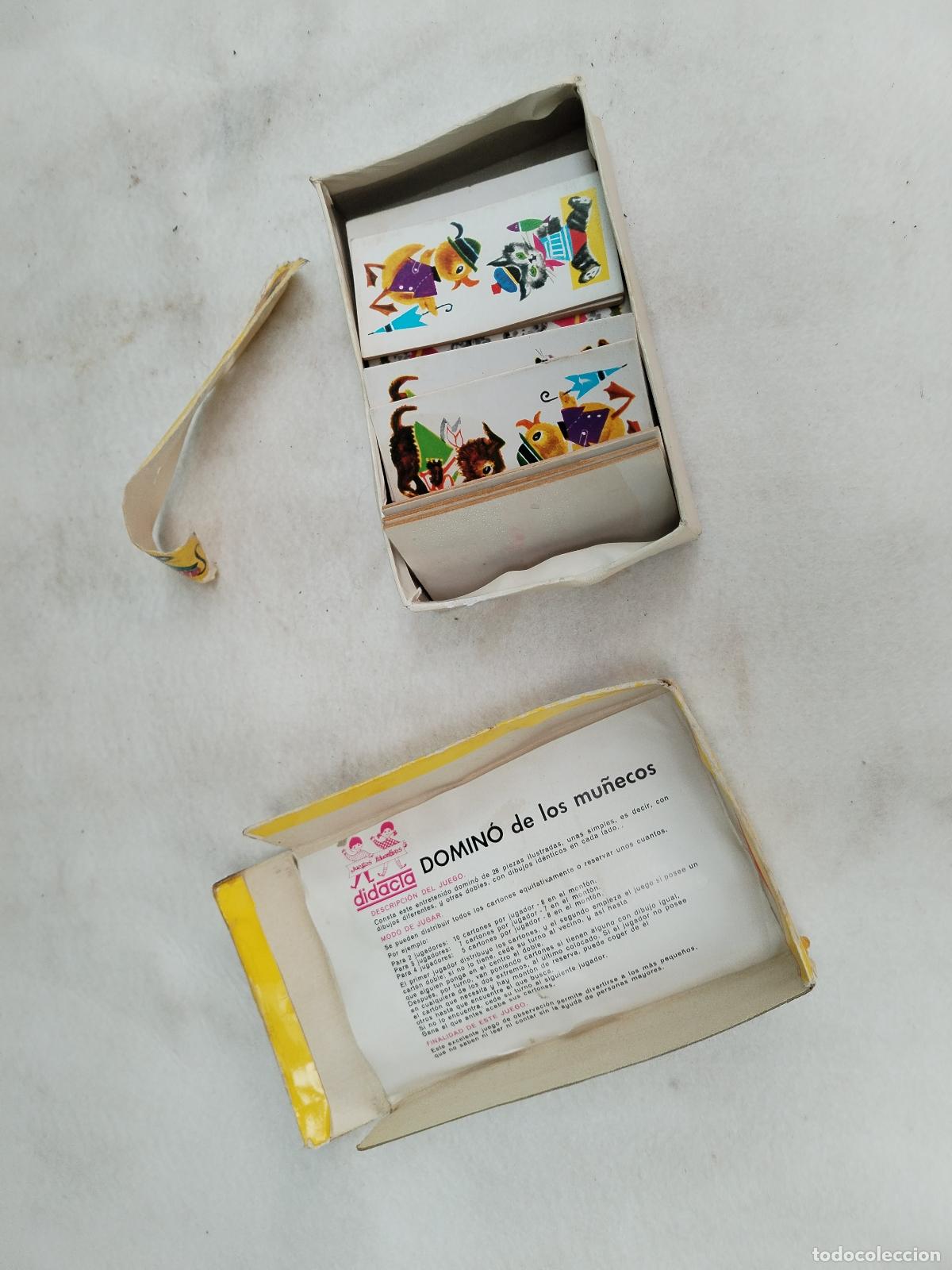 Juegos educativos: domino de los mu&ntilde;ecos, didacta, 1968 - c187 - Foto 6