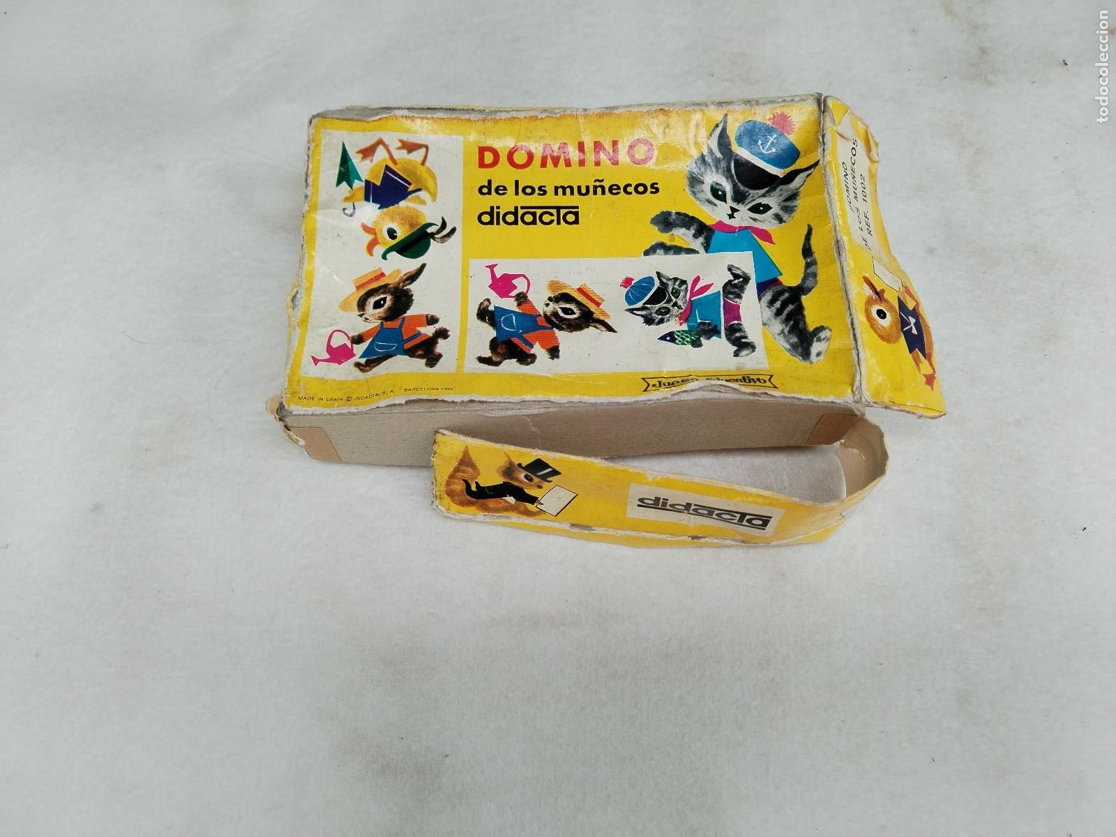 Juegos educativos: domino de los mu&ntilde;ecos, didacta, 1968 - c187 - Foto 1