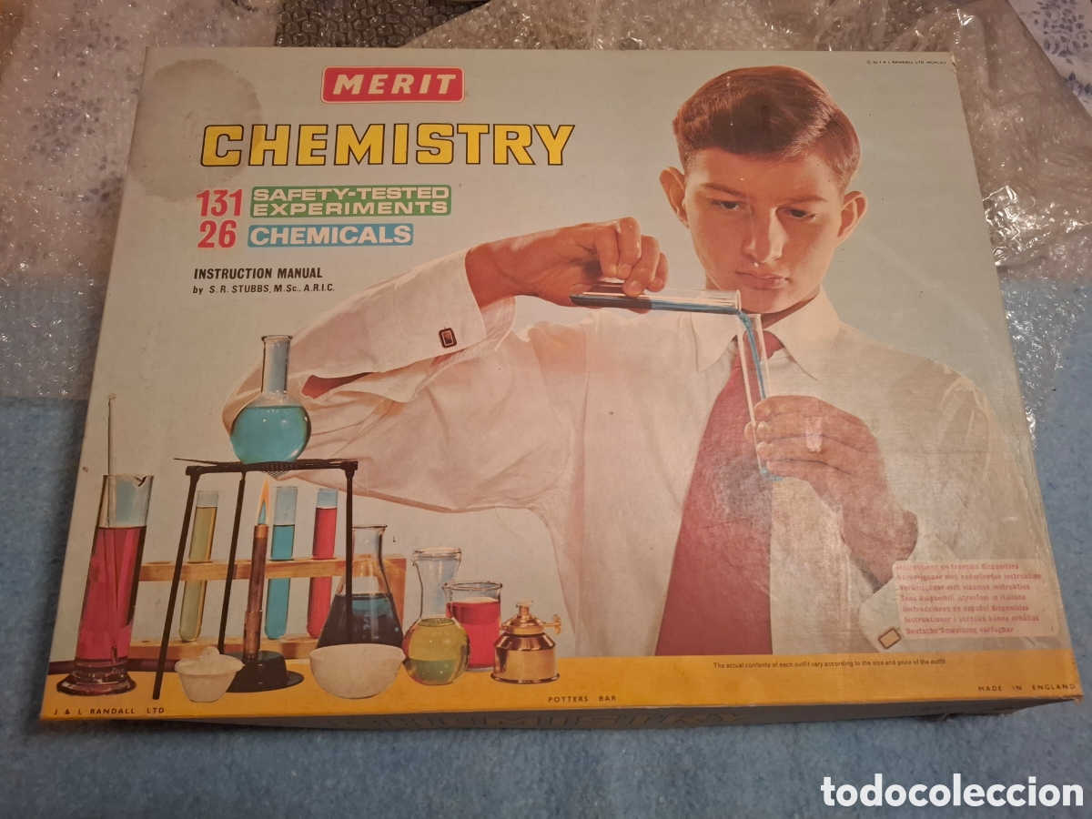 Juegos educativos: Juego de qu&iacute;mica Merit - Foto 1