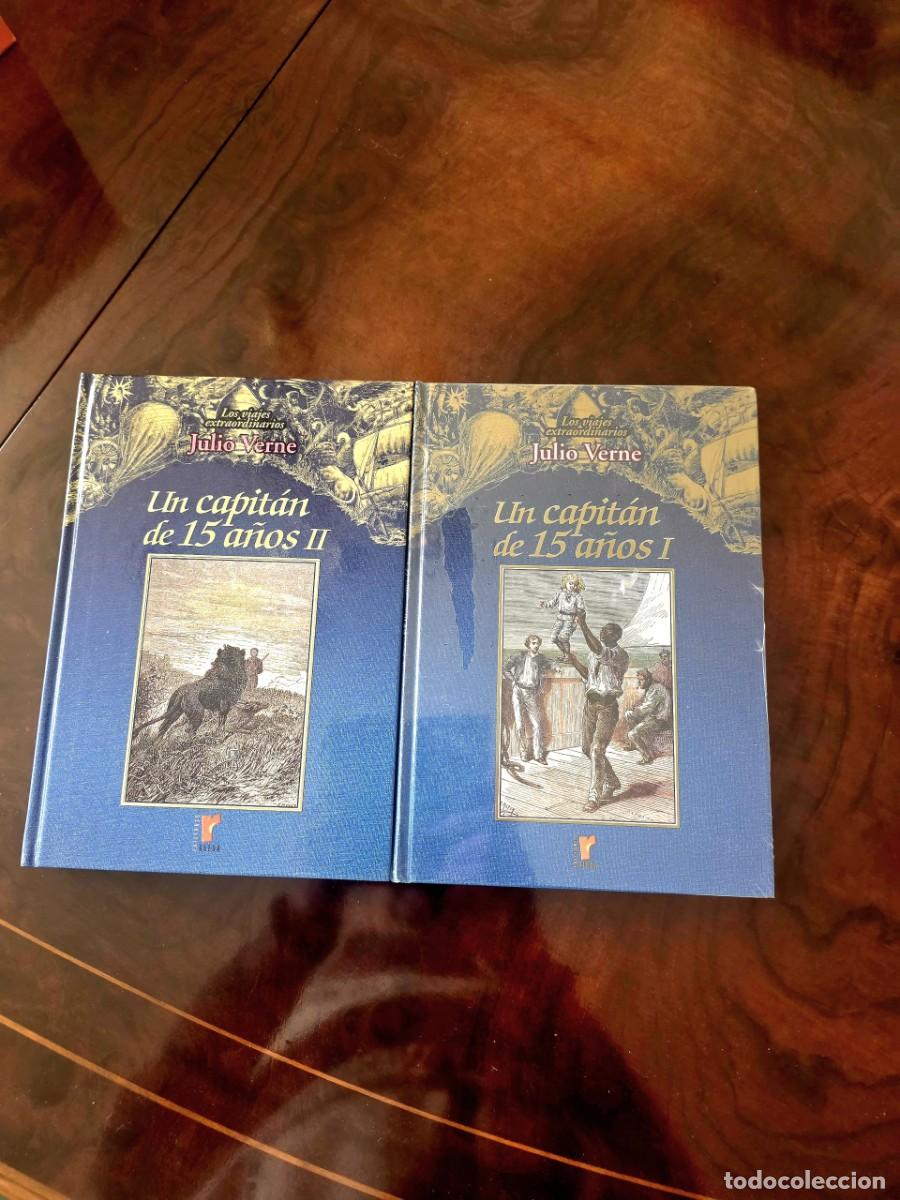 Juegos educativos: JULIO VERNE. UN CAPITAN DE 15 A&Ntilde;OS. VOL 1 Y 2 COLEC COMPLETA. A ESTRENAR