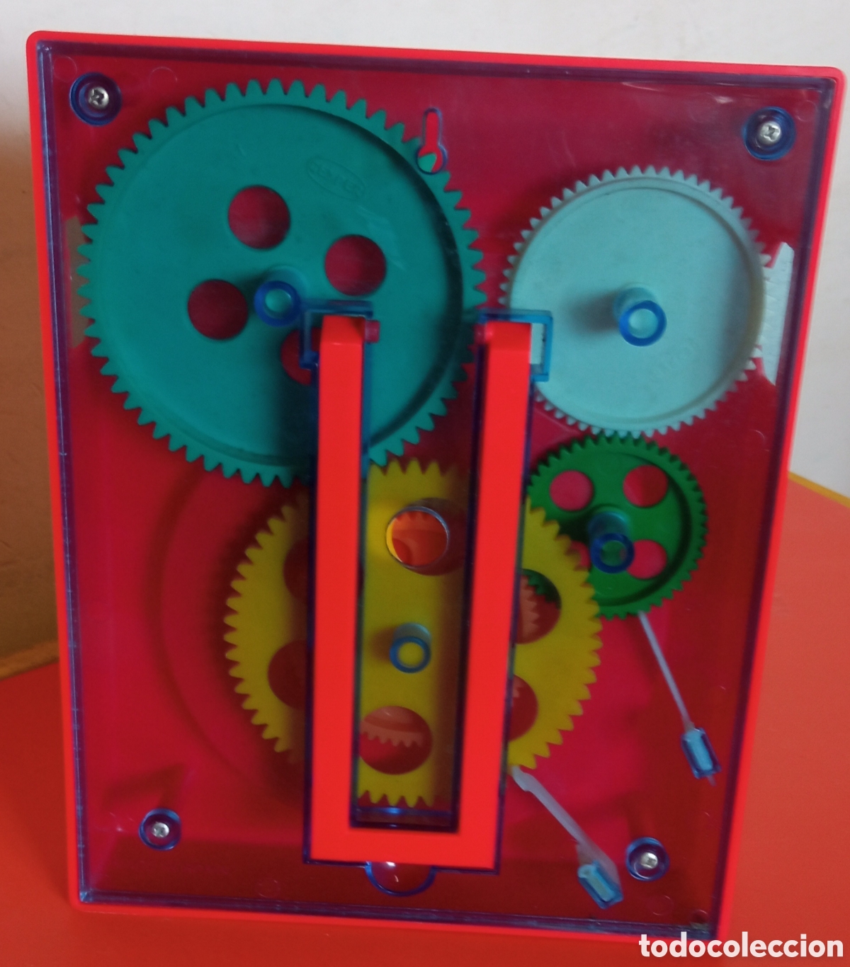 Juegos educativos: RELOJ APRENDEMOS LA HORA.GEYPER 70S.NUEVO. - Foto 4