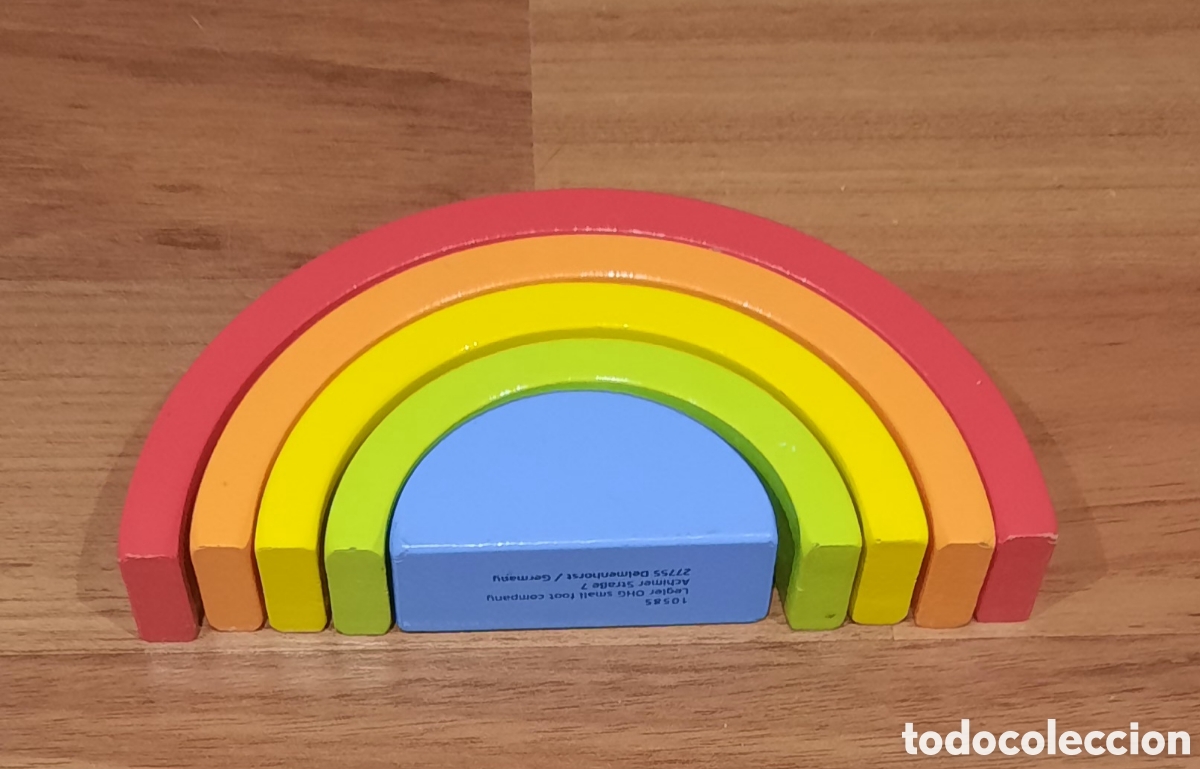 Juegos educativos: Juguete Arcoiris de madera - Foto 2