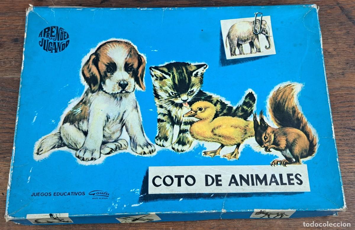 Juegos educativos: Coto de Animales, Juego educativo, Aprende Jugando, A&ntilde;os 70/80