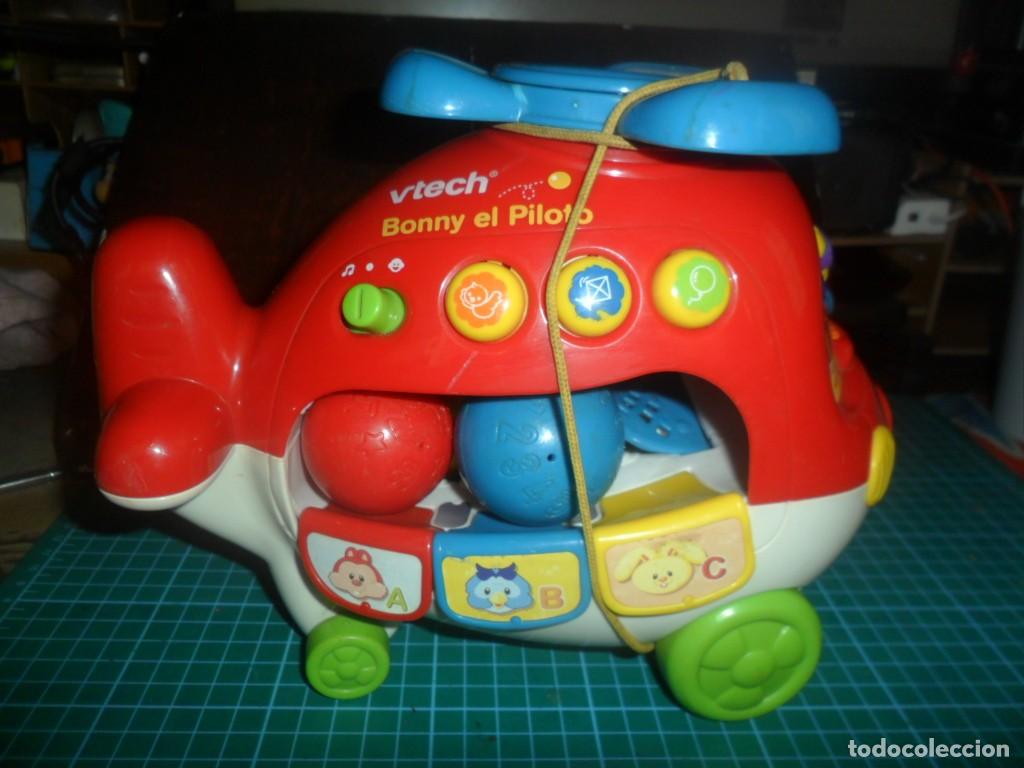 Lernspiele: 138- Helic&oacute;ptero Interactivo VTech &rdquo;Bonny el Piloto&rdquo; - &iexcl;Completo!
