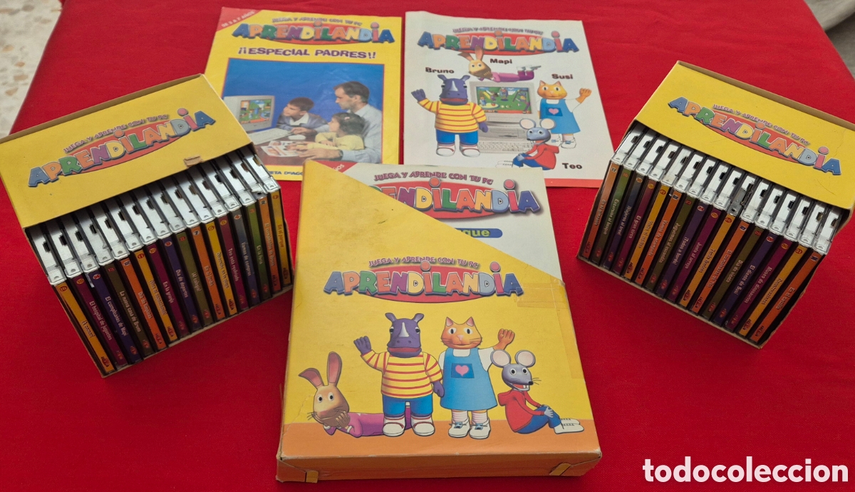 Juegos educativos: Aprendilandia juega y aprende. Colecci&oacute;n completa