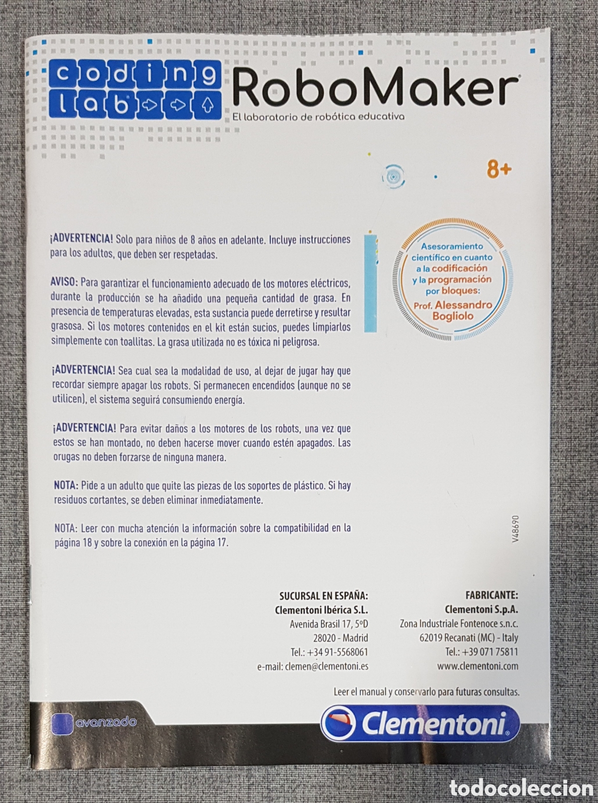 Juegos educativos: ROBOMAKER ROB&Oacute;TICA EDUCATIVA CODING LAB CLEMENTONI REF 55331 (A PARTIR DE 8 A&Ntilde;OS). ROBO MAKER - Foto 4