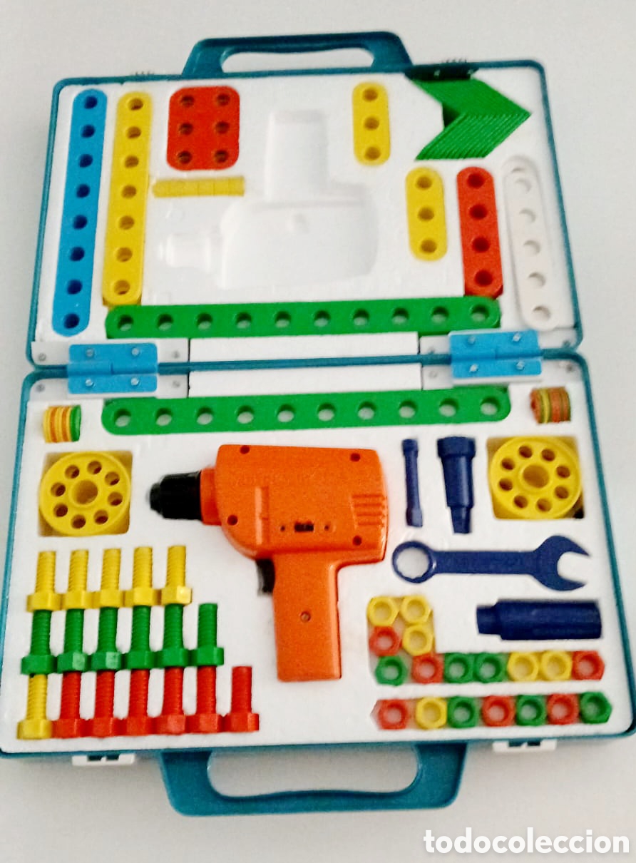 Juegos educativos: Malet&iacute;n Multihobby de Feber a&ntilde;os 80. Completo. Con todas sus piezas.