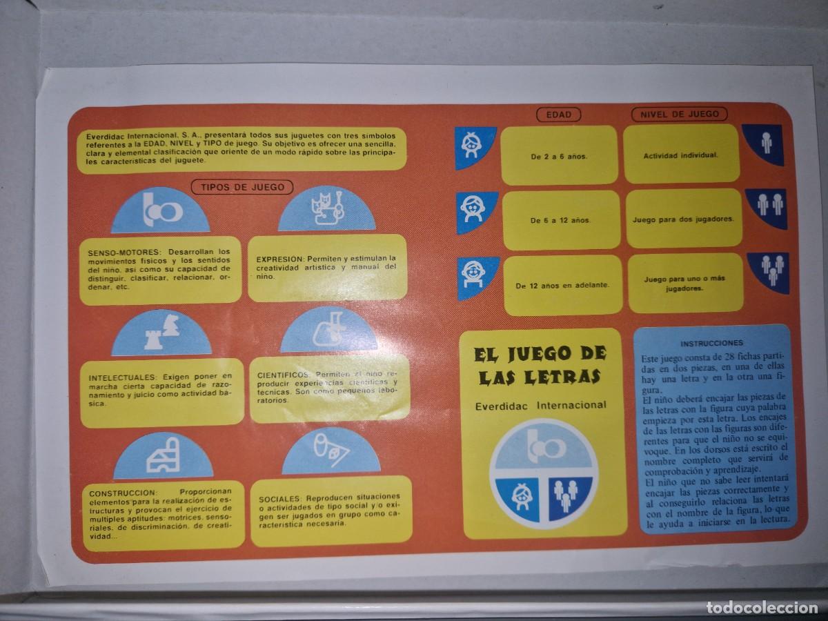 Juegos educativos: EL JUEGO DE LAS LETRAS DE EVERDIDAC - Foto 3