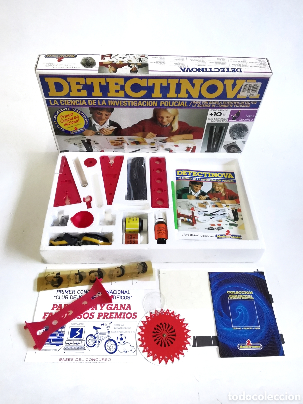 Juegos educativos: JUEGO EDUCATIVO DETECTINOVA MEDITERRANEO A&Ntilde;OS 80