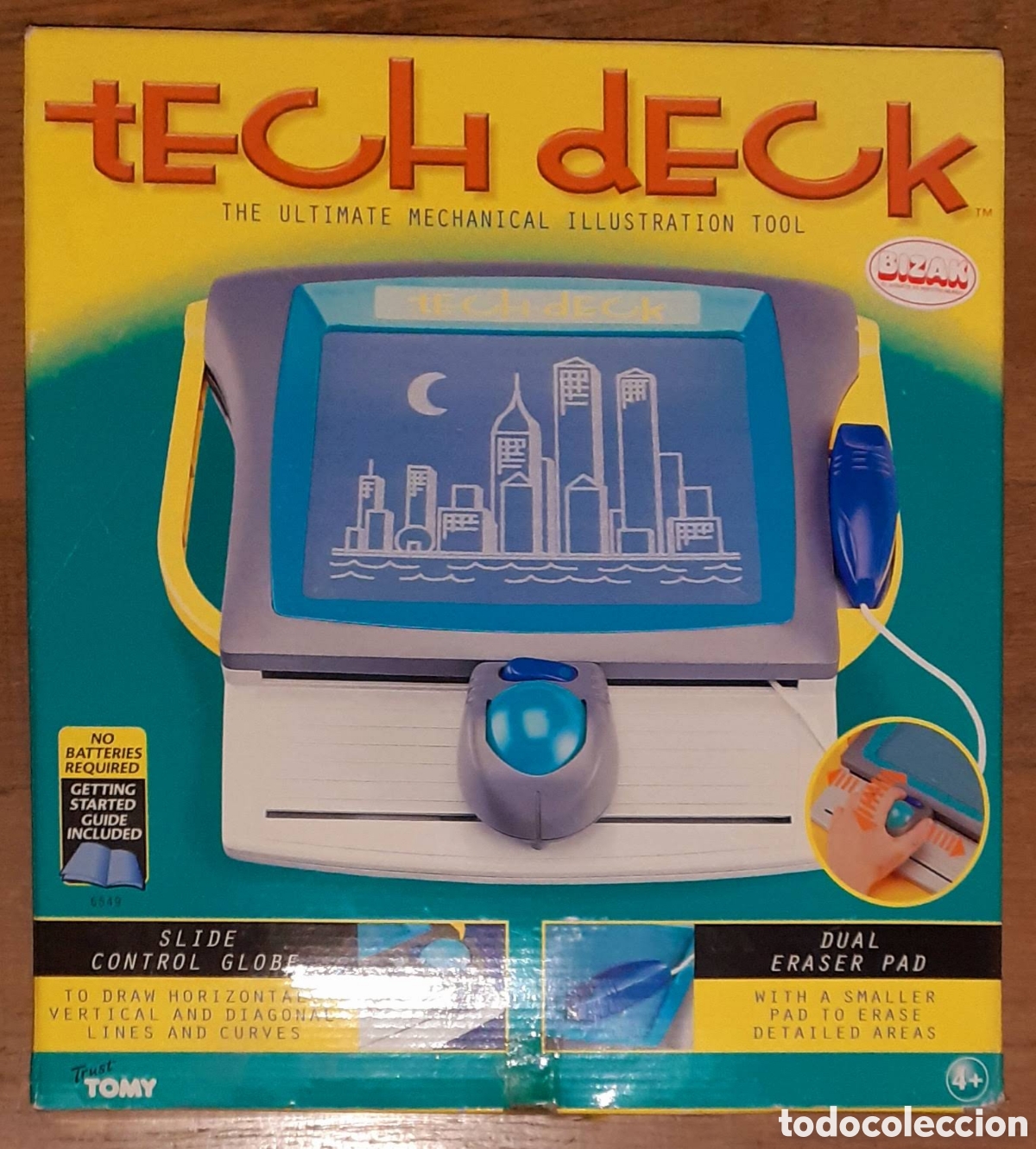 Juegos educativos: Antiguo JUGUETE did&aacute;ctico magn&eacute;tico TECH DECK en IMPECABLE ESTADO: PRECINTADO DE ORIGEN/SIN ESTRENAR