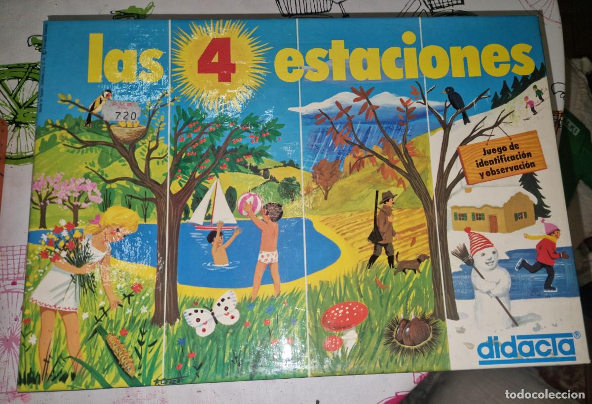 Juegos educativos: JUEGO EDUCATIVO LAS 4 ESTACIONES DE DIDACTA