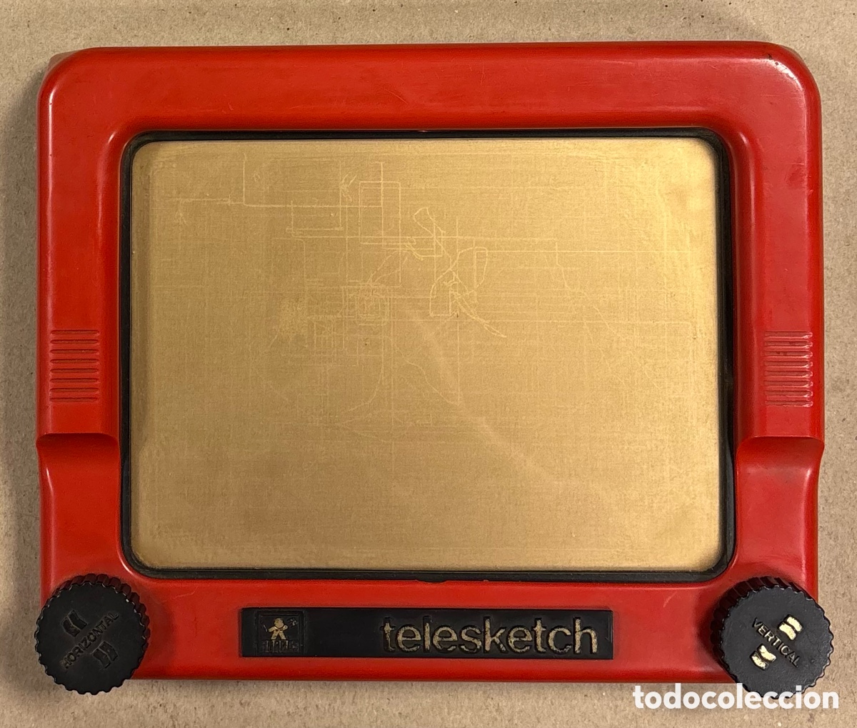 Juegos educativos: TELESKETCH. ANTIGUO JUEGO EE BORR&Aacute;S. FUNCIONANDO.